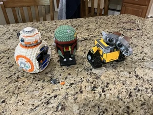 Lego Star Wars BB8 Boba Fett Casco y Disney Wall-E 21303 - Imagen 1 de 14