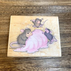 Stampabilities House Mouse Mice Scream For Ice Scream HMKR1044  New Unused - Picture 1 of 4
