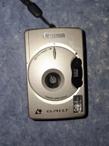 Canon Elph LT APS Compact Film Camera 23mm Lens Integrated Flash Working! - Picture 1 of 9