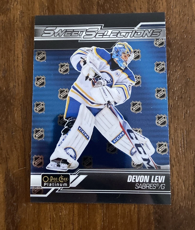 2023-24 O-Pee-Chee Platinum Sweet Selections Devon Levi #SS-6 - Image 1 of 2