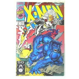 X-Men #1 Beast - 1991 series Marvel comics NM minus Full description below [z. - Picture 1 of 1