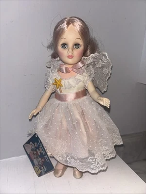 Effanbee Storybook Sugar Plum Fairy Doll #1173 Vintage 11" vinilo plástico con etiquetas Foto 1 de 4