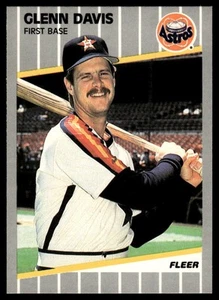 1989 Fleer #355 Glenn Davis - Picture 1 of 2