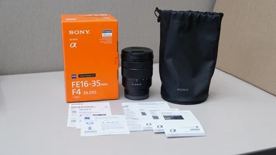 Sony Vario-Tessar T* FE 16-35mm f/4 ZA OSS E-Mount Full-Frame Lens SEL1635Z NEW - Image 1 of 4