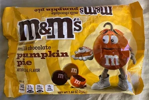 M&M's Milk Chocolate Pumpkin Pie 7,44oz (210g) Halloween Thanksgiving Süßigkeiten - Bild 1 von 3