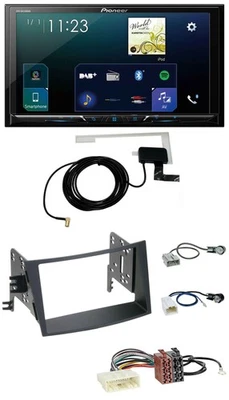 Pioneer 2DIN DAB USB MP3 Bluetooth Autoradio für Subaru Legacy Outback ab 09 - Bild 1 von 4