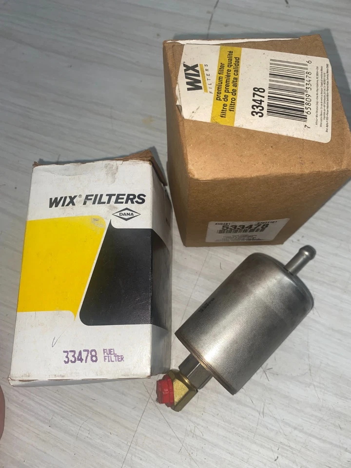 Wix Fuel Filter 33478. 2 pack - Image 1 of 1