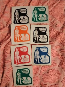 BONITAS PEGATINAS ANTIGUAS de colección de 1980 EASTOVER MINING CO. MINERÍA DEL CARBÓN Highsplint, KY - Imagen 1 de 9