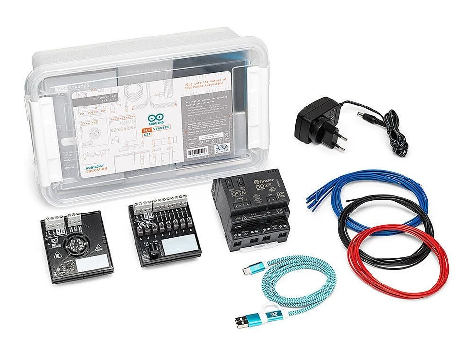 Arduino SPS Starter Kit, Lehrmaterialien mit Opta WiFi, 8 Eingänge 0-10V, 4 - Bild 1 von 4
