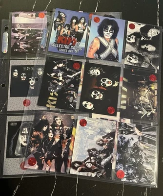 Kiss Trading Cards Series One 1 Red Foil 18 Cards. See Desc For Numbers. - Изображение 1 из 4