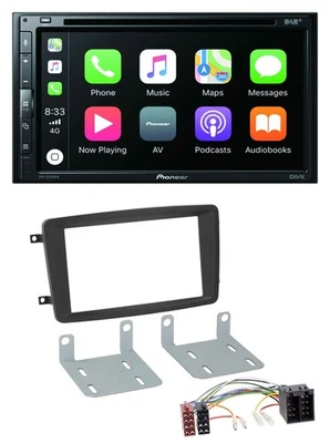 Pioneer DVD 2DIN MP3 DAB Bluetooth USB Autoradio für Mercedes C-Klasse CLK Viano - Bild 1 von 4
