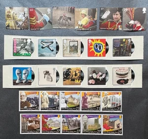 Lote de juegos de estampillas coleccionables franqueo moderno de Gran Bretaña MNH3 - Imagen 1 de 1