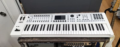 Roland FANTOM 06 SC Limited Edition White 61-Key Synthesizer Keyboard Used - Image 1 of 4
