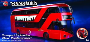 Airfix Quickbuild New Routemaster Bus Model Kit - Picture 1 of 1