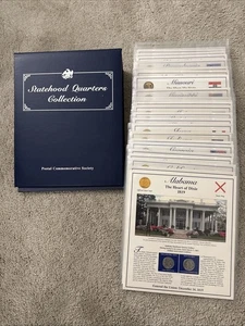 Statehood Quarter Collection Vol 1 of 2 Postal Commemorative Society, 25 States - Picture 1 of 17