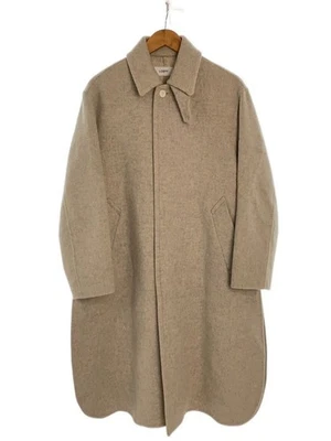 UNITED ARROWS Otro Abrigo Cuello Poncho Río Cashmere 0 Lana BEG Usado Foto 1 de 4