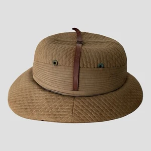 Solar Pith Helmet by Anthony Hordern & Sons Sydney Antique Made In India Vintage - Bild 1 von 11