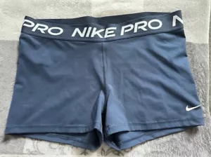 Nike Pro 365 Original Sport Shorts Panty XL Damen Blau Neu - Bild 1 von 5