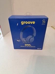 onn. Bluetooth On-Ear Headphones, Black - Picture 1 of 2
