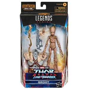 FIGURA DE ACCIÓN HASBRO MARVEL LEGENDS SERIE AMOR Y TRUENO - GROOT 6 PULGADAS NUEVA - Imagen 1 de 7
