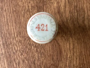 J Strassner 421 Fairmount Ave.Philadelphia Pa Pre Pro Blob Top Bottle Stopper - Picture 1 of 4