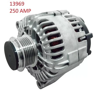 ALTERNADOR CHEVROLET CORVETTE DE ALTO AMPLIFICADOR 2005-2007 2008 2009 2012 con polea de embrague Foto 1 de 2