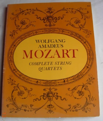 Mozart Complete String Quartets Dover publications 1970 - Image 1 of 4