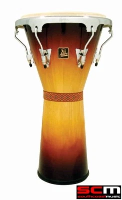 DJEMBE LP Percussion Aspire Sunburst Madera 12.5" Djembe Tambor de Mano Foto 1 de 2