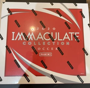 2020 Panini Immaculate Collection Soccer Hobby Box Neu Sealed IN HAND Menge - Bild 1 von 4