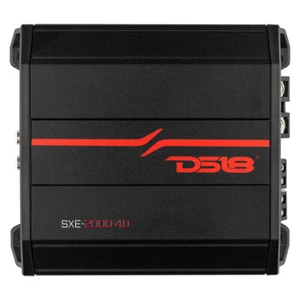 DS18 SXE-2000.4D 4-Channel Amplifier Class D Full Range 4x 150 Watts Rms @ 4-ohm - Picture 1 of 2