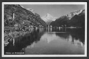 Postales vintage con bastón Vierwaldstattersee Suiza - Imagen 1 de 2