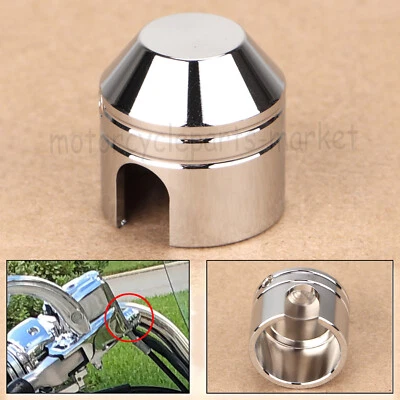 Chrome Aluminum Banjo Bolt Cover Fit For Harley Softail Sportster XLH1200 883 - Image 1 of 4