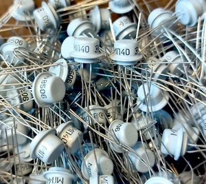 50pcs Germanium Transistor PNP MP40 ~ 2G381 OC75 Tone Bender Fuzz USSR - Picture 1 of 3