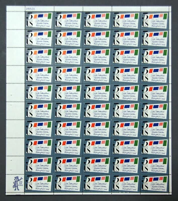 US Stamps 1966 Mint Sheet 5 cent "Stamped Cover" May 21st MNH SC# 1311 - Image 1 of 4