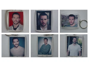 Michael Parr (Ross Barton), llavero de foto/etiqueta de bolsa, plástico transparente, - Imagen 1 de 8