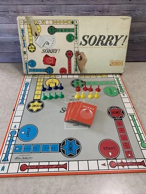 Vintage 1964 SORRY! Board Game by Parker Brothers %100 Complete - Image 1 of 4