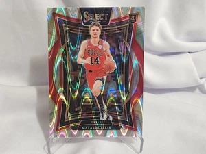 2024-25 Panini Select - Concourse Matas Buzelis #70 Tectonic Prizm (RC) - Bild 1 von 2