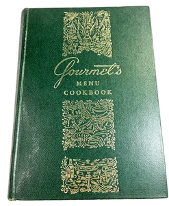 Gourmet's Menu Cookbook Epicurean Menus & Recipes June 1967 Hardcover Recipe - Picture 1 of 13