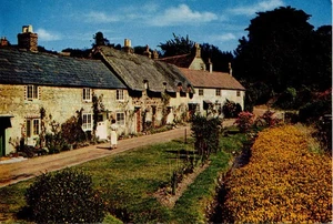 (cb69) Tarjeta postal de Winkle Street Calbourne - Isla de Wight - Imagen 1 de 2