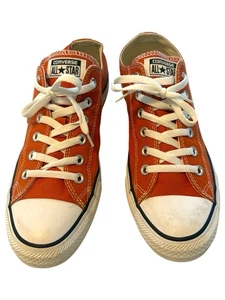 Women’s Size 10 - Converse Chuck Taylor All Star OX Low Orange 149157F Worn Once - Picture 1 of 6