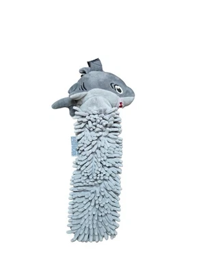 Norwex Chenille Fun Soft Hand Towel Shark – Microfiber Kids Bathroom Ocean - Изображение 1 из 4