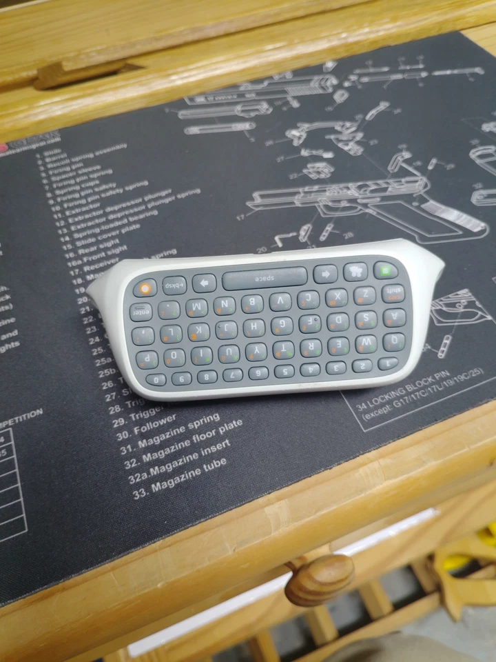 Accesorio controlador teclado chatpad Xbox 360 Foto 1 de 1