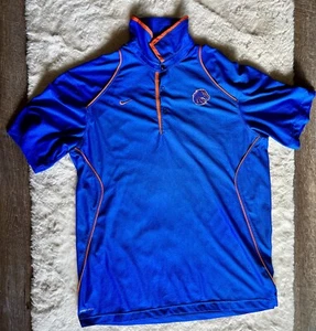 NCAA BSU Boise State University Broncos Nike Dri-Fit Mens Large Polo Shirt - Picture 1 of 6