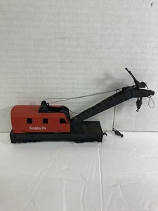 Tyco HO Scale Santa Fe Crane Car - Picture 1 of 6