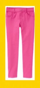 NWT Girls 4 Gymboree “EVERYDAY FAVORITES” Cotton/Spandex MAGENTA SKINNY PANTS - Picture 1 of 2