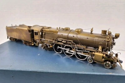 Vintage United PFM Brass 4-6-2 K-4 Pennsylvania Ho Unpainted With Original Box! - Image 1 of 4
