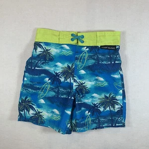 Body Glove Boys Swim Trunks Blue Green Size 5 - Picture 1 of 10