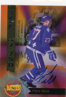 CLASSIC 1994 SIGNATURE ROOKIES HOCKEY AUTO/PICK YOUR CARD - Image 1 of 4