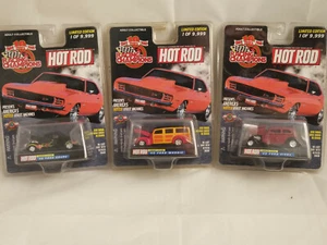 Lote de 3 coleccionables Racing Champions Hot Rod Colección Ford 40' cupé Woodie 33' - Imagen 1 de 5