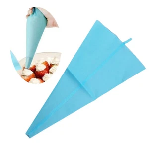 12" Silicone Pastry Bag Reusable Piping Bag for Baking Cookie Cake Decoration - Picture 1 of 4